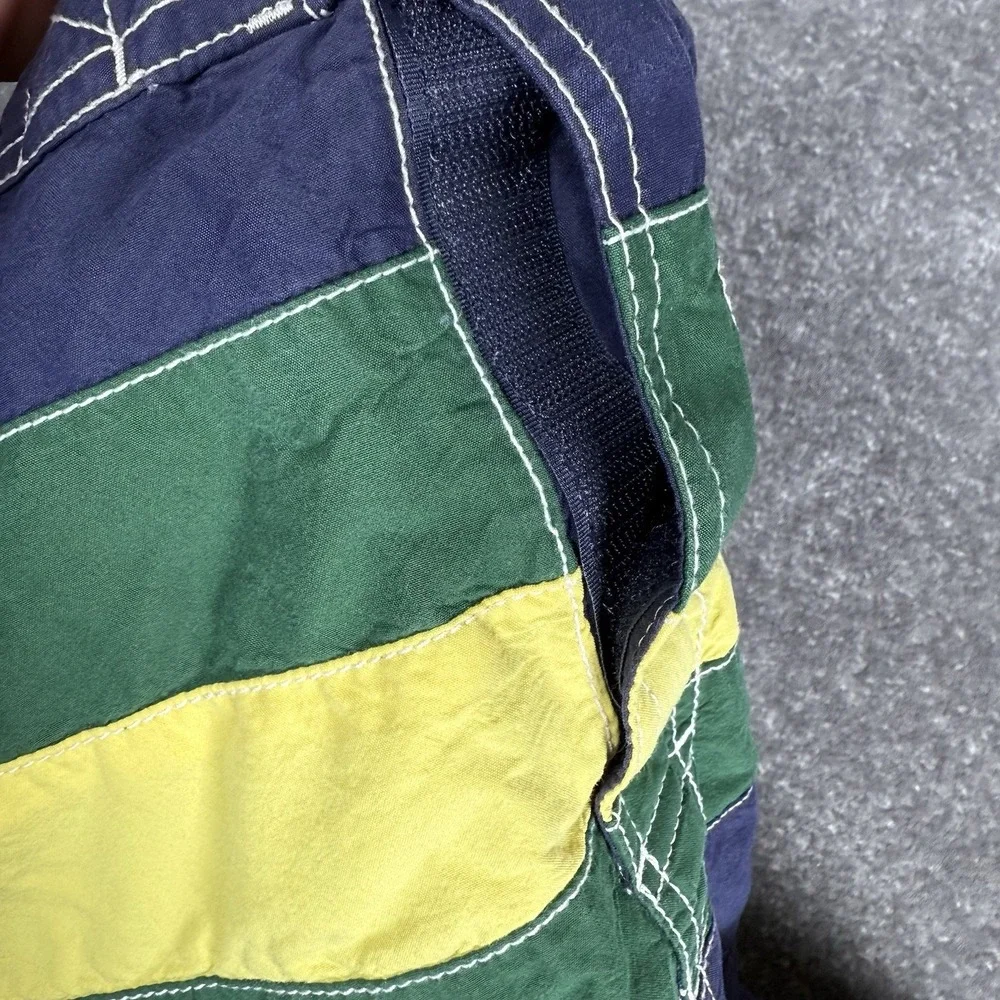 Polo‎ Ralph Lauren Swim Trunks Men's XXL Blue Colorblock Crest Big Pony Pockets